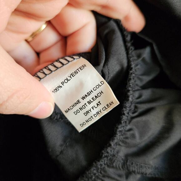 Lovely U-Dear Peplum Blouse with Lace Accents - Picture 6 of 8